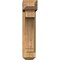 Ekena Millwork Imperial Craftsman Rough Sawn Bracket w/ Offset Brace, Western Red Cedar, 6"W x 18"D x 26"H BKT0604X18X26IMP04RWR - alternate 3